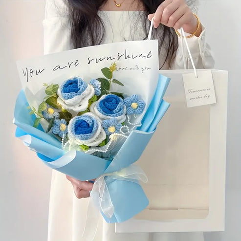 Sweet Blossom Crochet Bouquet image 1