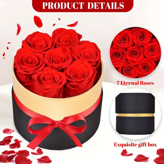 Preserved roses in a luxurious box
Success
