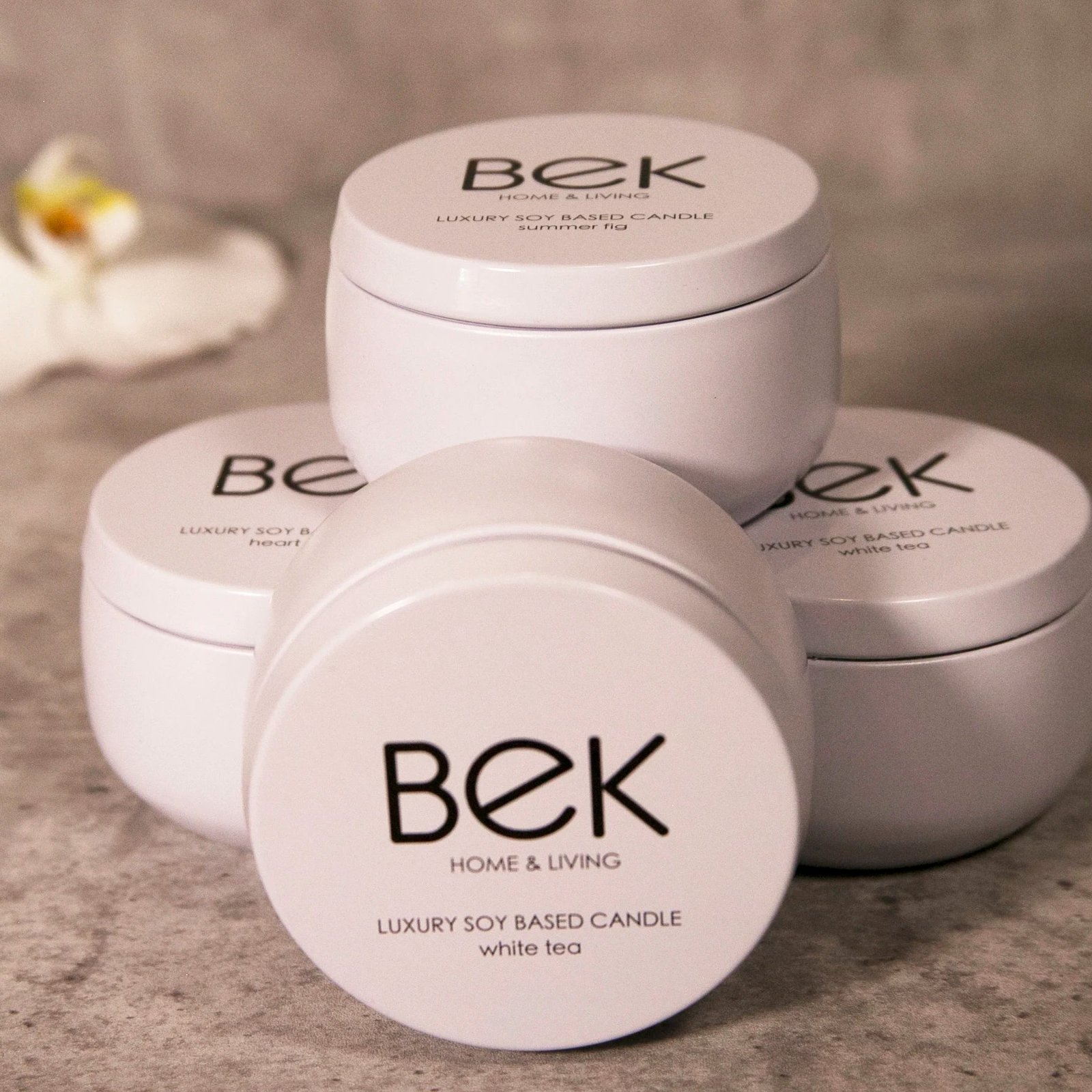 BEK Luxury Soy Based Candles