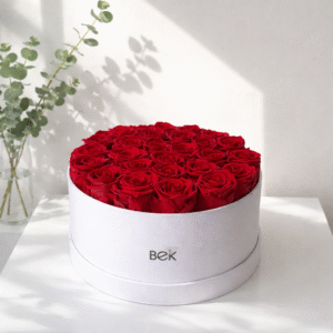 27 Preserved Red Roses in Luxury Box