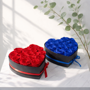 Signature Eternal Heart – 16 Preserved Roses